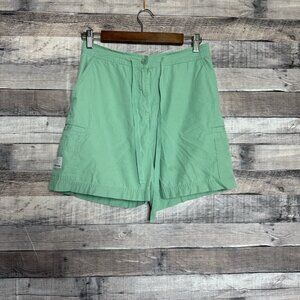 Lauren Ralph Lauren Cargo Shorts Women's Size 6 Petite Green Cotton Casual